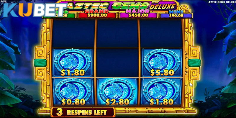 Bí kíp chiến thắng Aztec Gems Deluxe cực hay